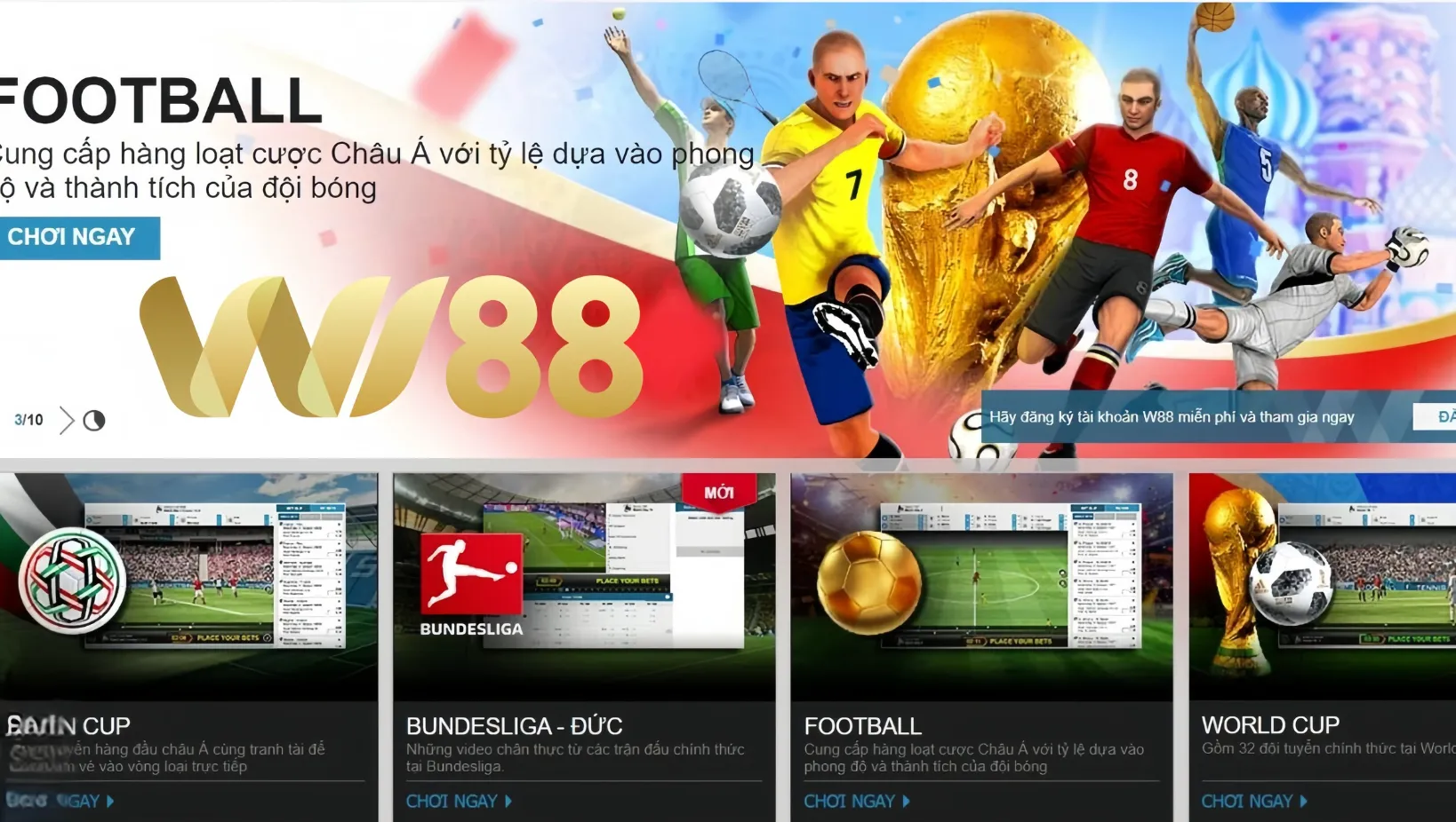 Thể thao đặt cược với nhiều giải đấu quốc tế Thể thao đặt cược với nhiều giải đấu quốc tế